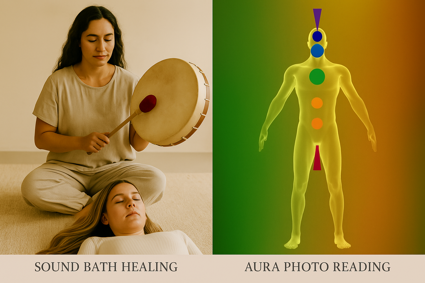 Sounds Bath Healing & Aura Photo Reading