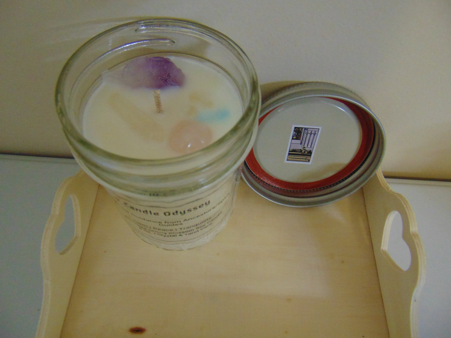 Japanese Cherry Blossom Scented Soy Hand Poured Candle