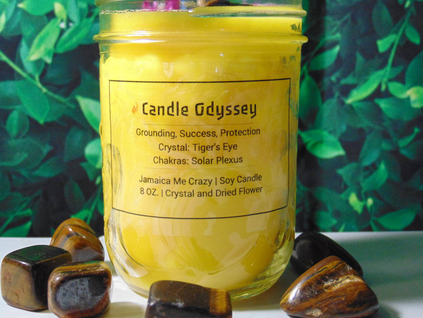 Jamaica Me Crazy Marble Soy Hand Poured Candle