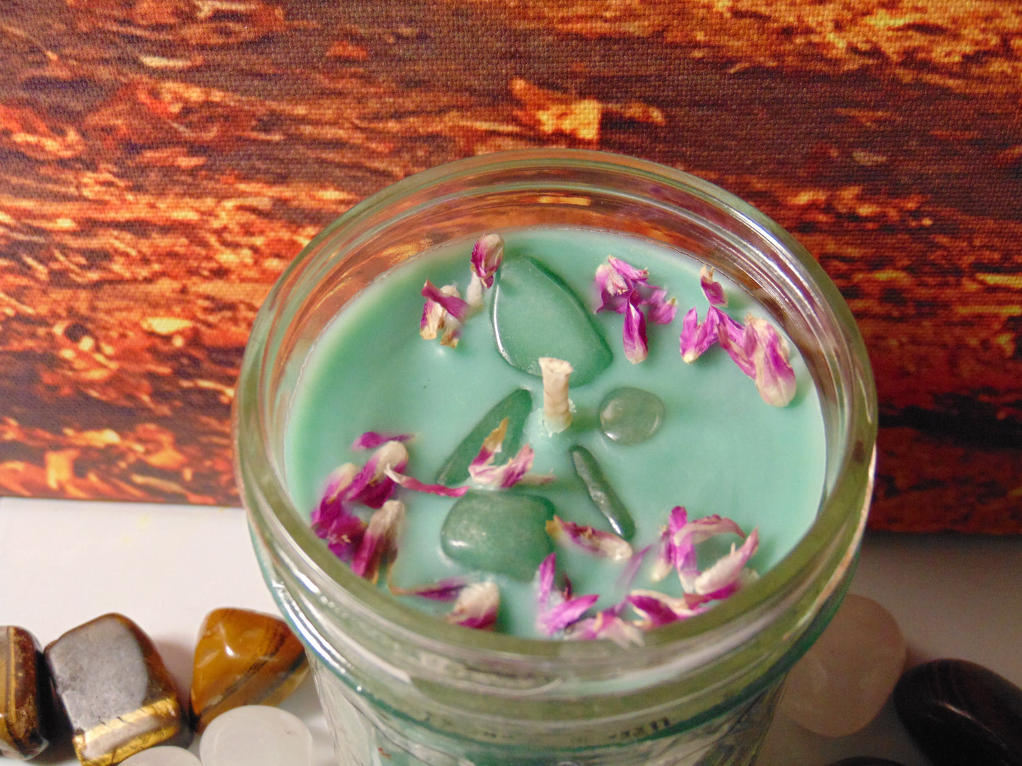 Cypress and Bayberry Scented Soy Hand Poured Candle