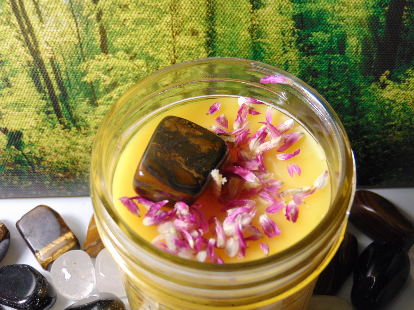 Mango and Coconut Milk Tarot Soy Hand Poured Candle